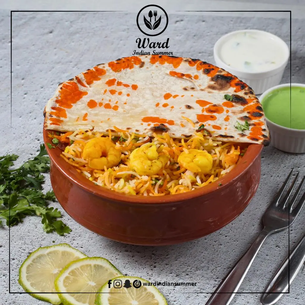 Prawn Dum Biryani